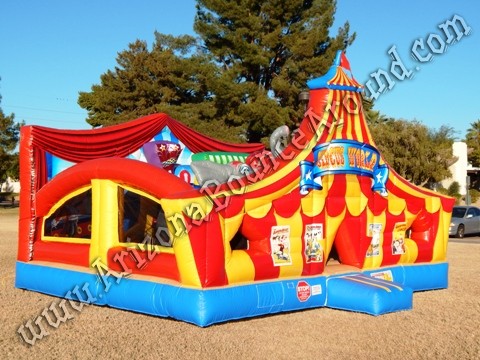 Carnival themed inflatable rentals in Scottsdale